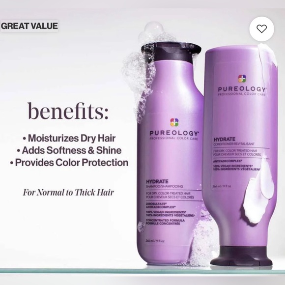 HYDRATE SHAMPOO AND CONDITIONER DUO Pureology